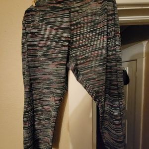 Take a walk 3x leggings multi color